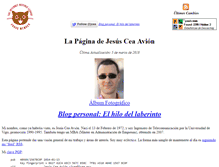 Tablet Screenshot of jcea.es